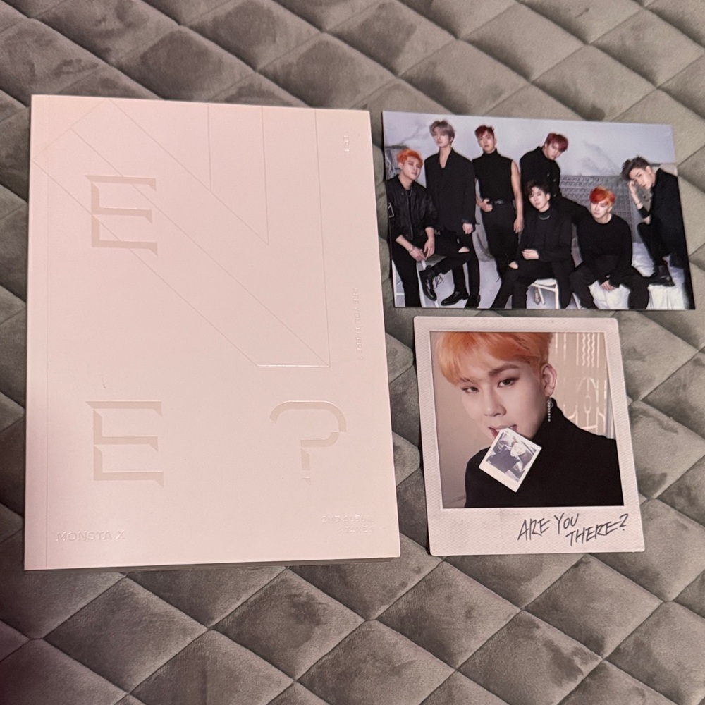 Monsta X ‘Are You There?’ Album ver. IV with postcard and polaroid